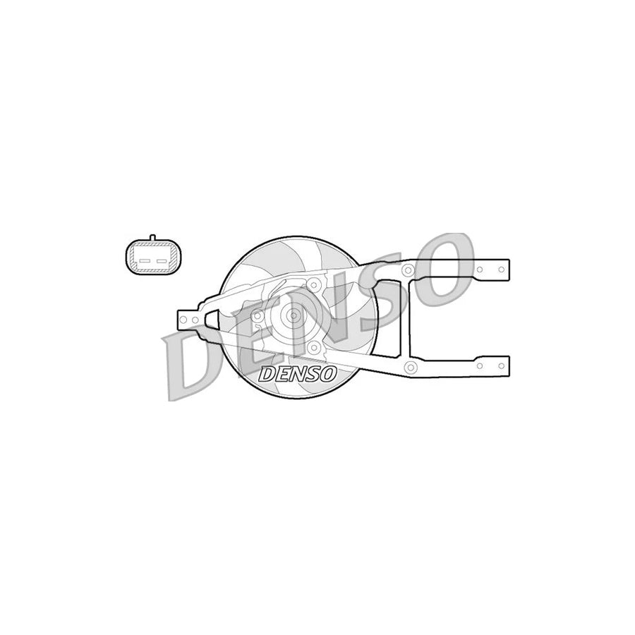 DENSO DER09055 Fan, Radiator