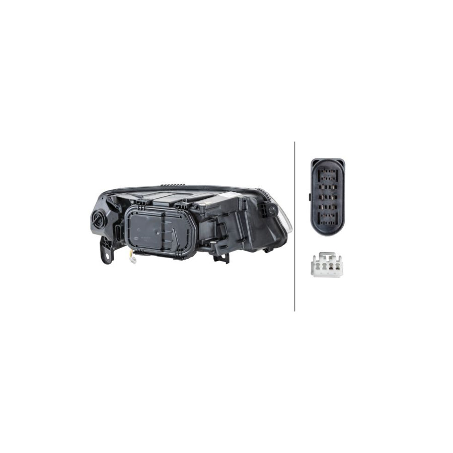 Hella 1EL 009 925-511 Headlight For Audi A6
