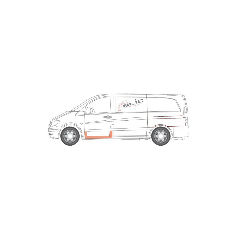 Blic 6601-01-9057801P Repair Panel For Volvo Xc60 I (156)
