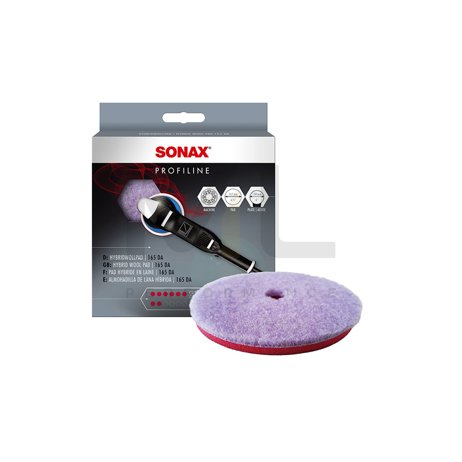 Sonax Hybrid Wool Pad 165 DA