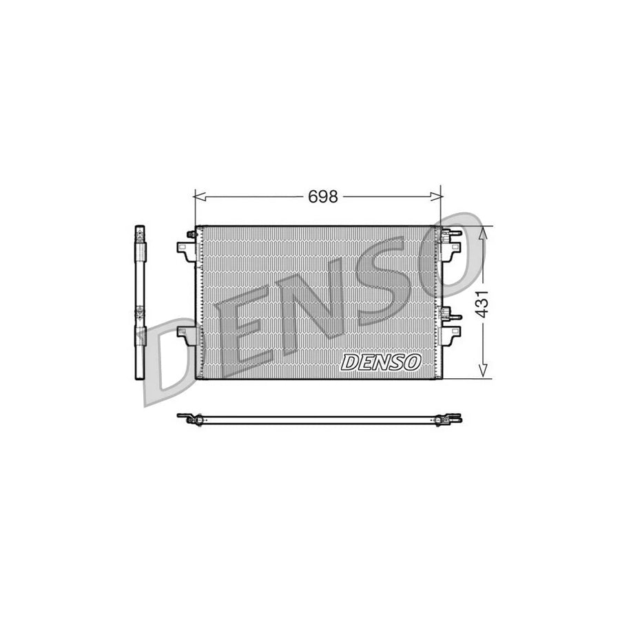 DENSO DCN23021 Air Conditioning Condenser