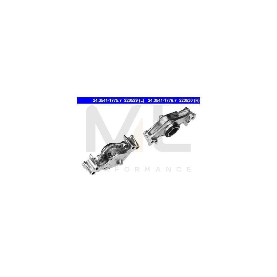 ATE 24.3541-1775.7 Brake Caliper for VW TRANSPORTER without holder