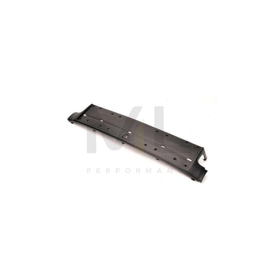 BLIC 6509-01-0060929P Number plate holder for BMW 3 Series Front, Black, Smooth, frameless | ML Performance Car Parts