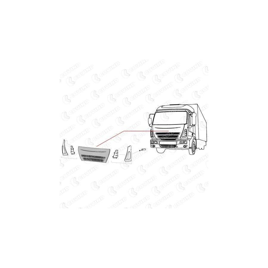 Covind 095/145 Radiator Grille