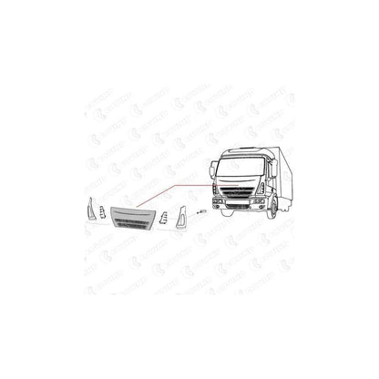 Covind 095/145 Radiator Grille