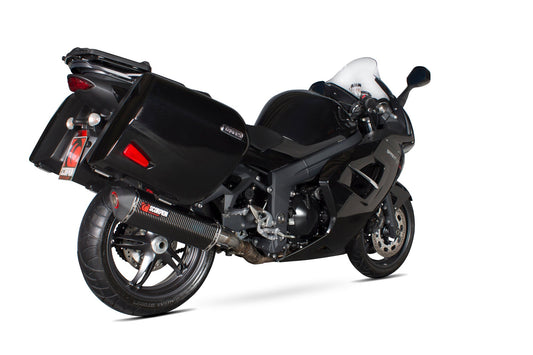 Scorpion RTR74CEO Triumph Sprint GT 1050 Serket Parallel Slip-On - Carbon Fibre Sleeve | ML Performance US US