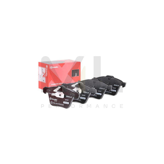Brembo P 24 077X Brake Pad Set Excl. Wear Warning Contact | ML Performance Car Parts