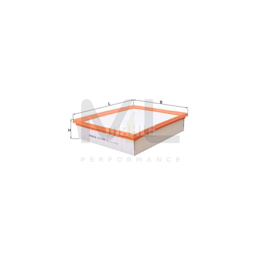 MAHLE ORIGINAL LX 4244 Air Filter Filter Insert | ML Performance Car Parts