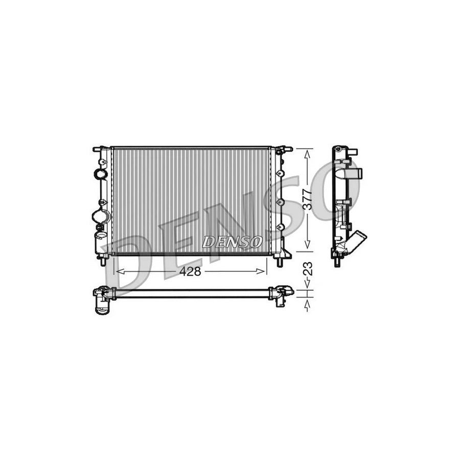 DENSO DRM23032 Engine Radiator