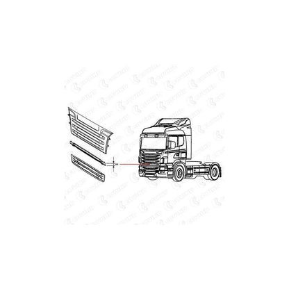 Covind 146/130 Radiator Grille