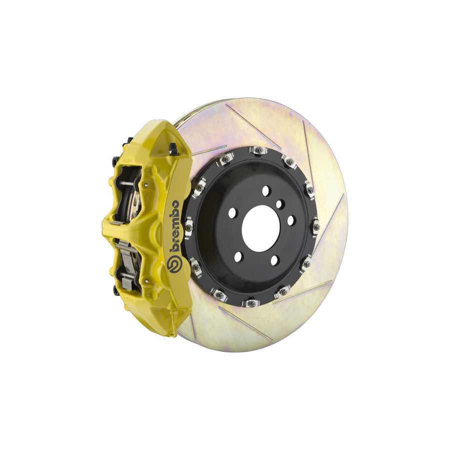 Brembo 1M2.8045A Audi Front GT 6-Pistons Slotted 2-piece Big Brake Kit 355x32mm (Inc. A4, A5, Q5)