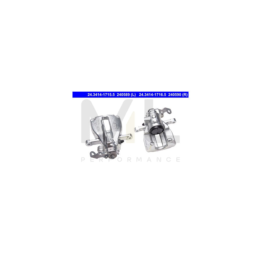 ATE 24.3414-1715.5 Brake Caliper without holder