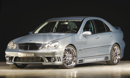 Rieger 00025202 Mercedes-Benz W203 C-Class Front Bumper 3 | ML Performance UK Car Parts