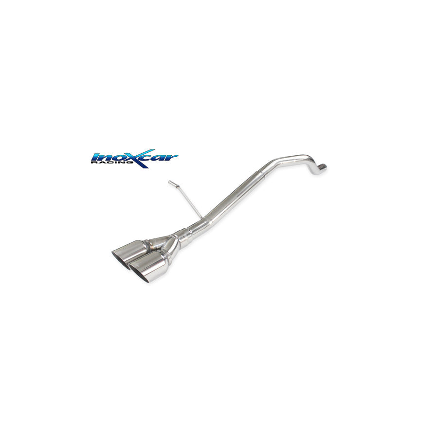 InoXcar RECL.42.RA Renault Clio 4 Non-Resonated Rear Exhaust
