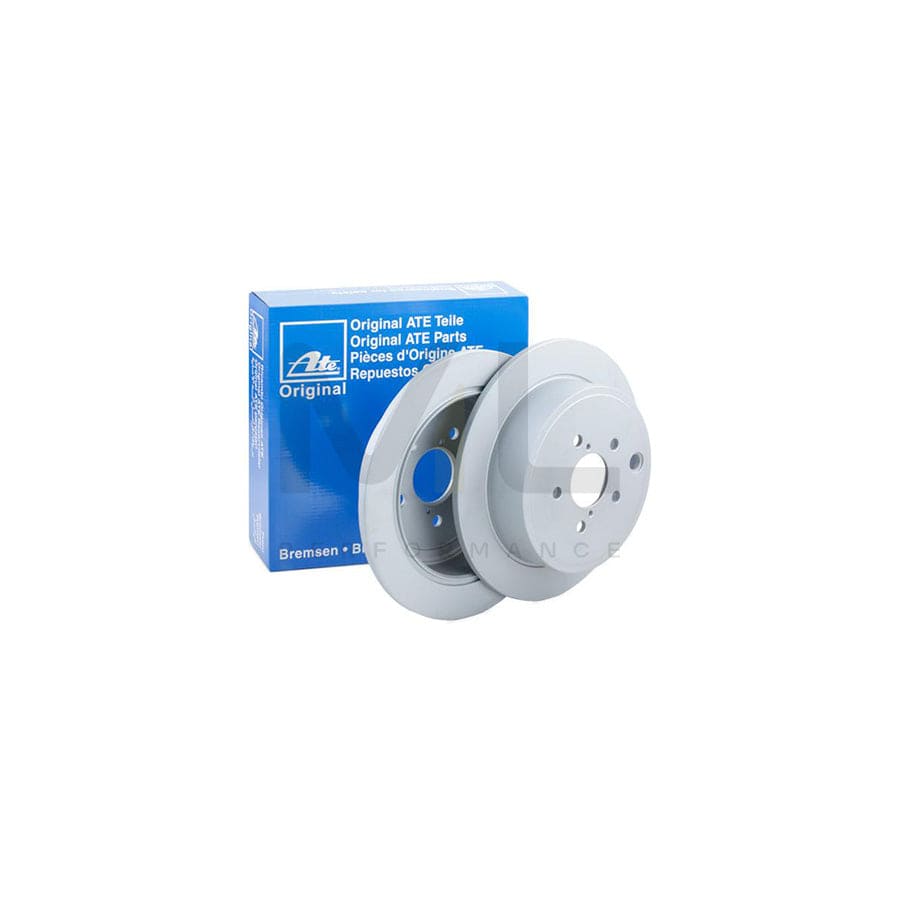 ATE 24.0110-0366.1 Brake Disc Solid, Coated  - 1 piece