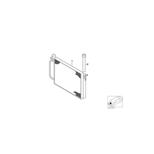 Genuine BMW 64536905171 E53 Drier Insert (Inc. X5) | ML Performance US Car Parts