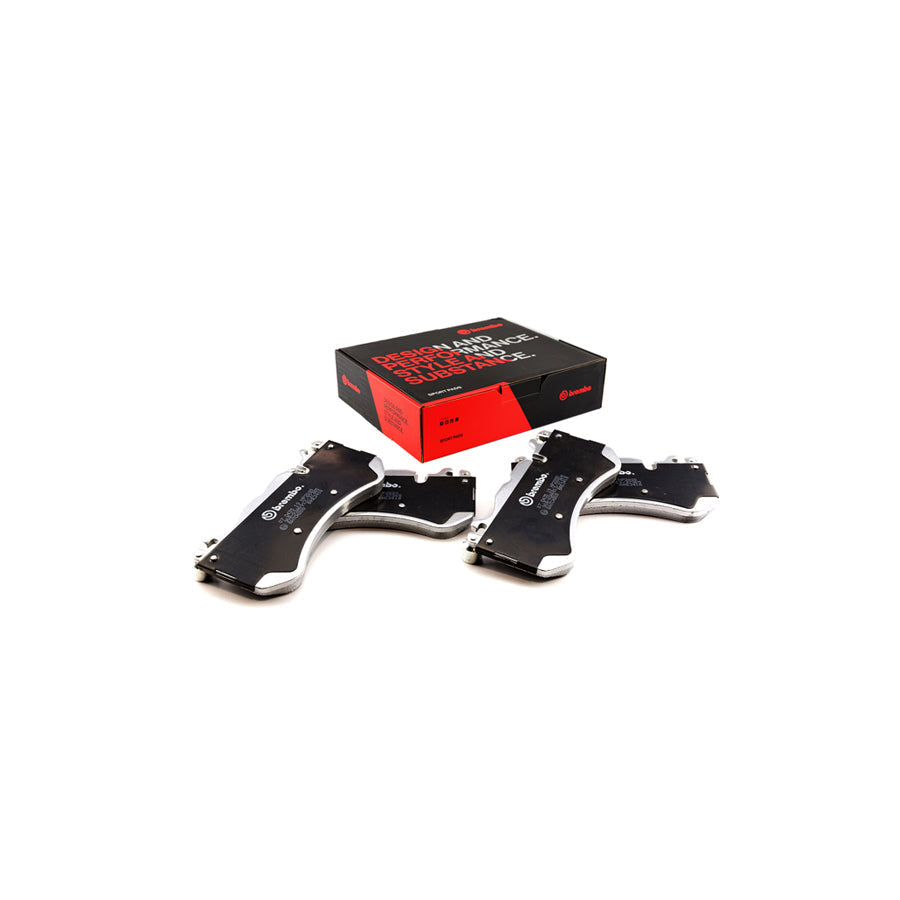 Brembo 07.D435.19 Audi C6 C7 Front HP2 High Performance Brake Pad Set (Inc. A6, A7, Q3) | ML Performance US Car Parts