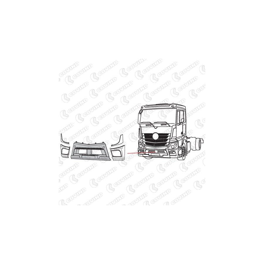 Covind 960/590 Bumper