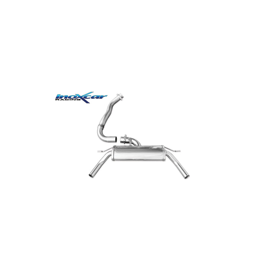InoXcar RECL.37.50 Renault Clio 4 Rear Silencer