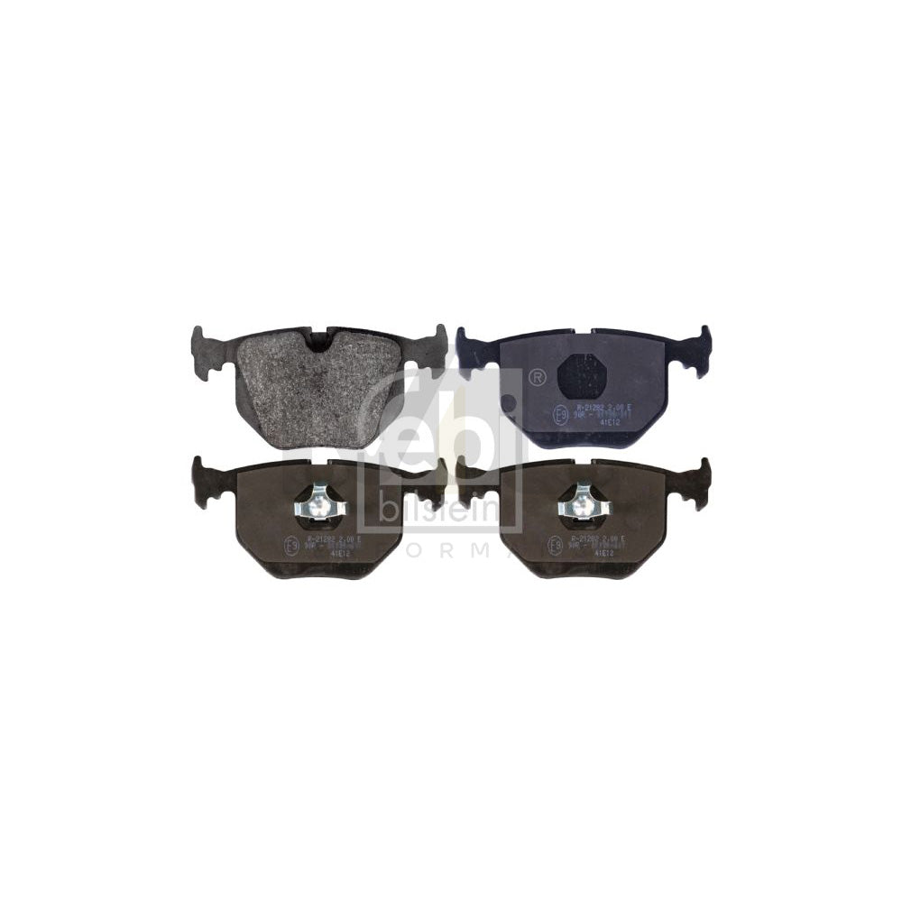 Febi Bilstein 116028 Brake Pad Set For Bmw 5 Series Rear Axle