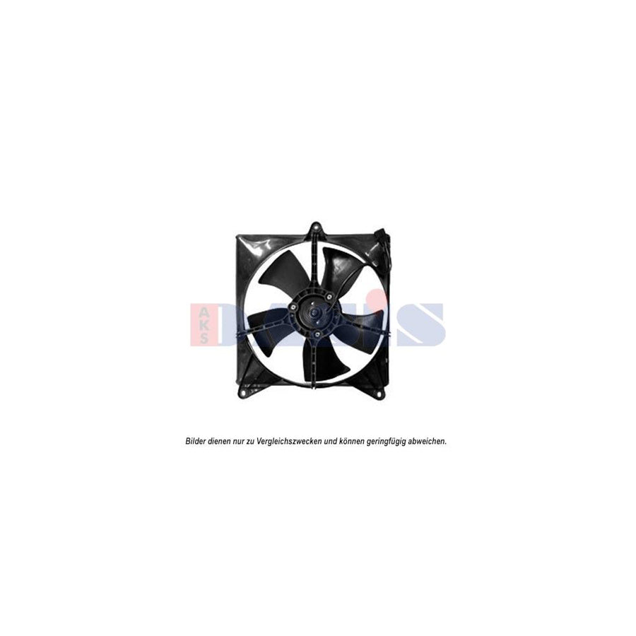 AKS Dasis 518019N Fan, Radiator for Daewoo Tico