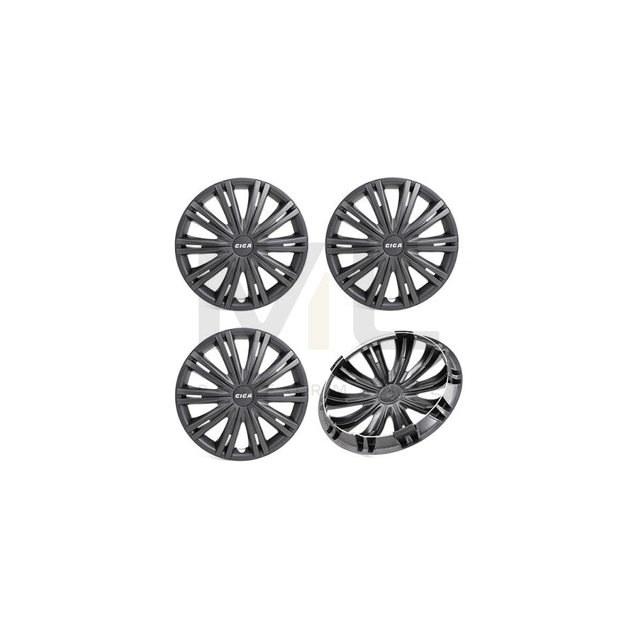 ARGO 13 GIGA BLACK Wheel trims 13 Inch Black
