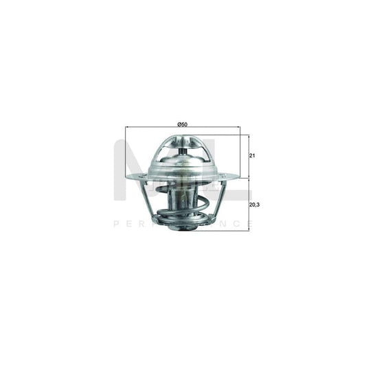 MAHLE ORIGINAL TX 196 83D Engine thermostat Opening Temperature: 83��C, with seal | ML Performance Car Parts