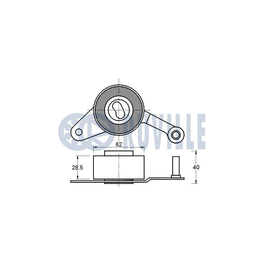 Ruville 55153 Alternator Freewheel Clutch Suitable For Mercedes-Benz A-Class (W168)
