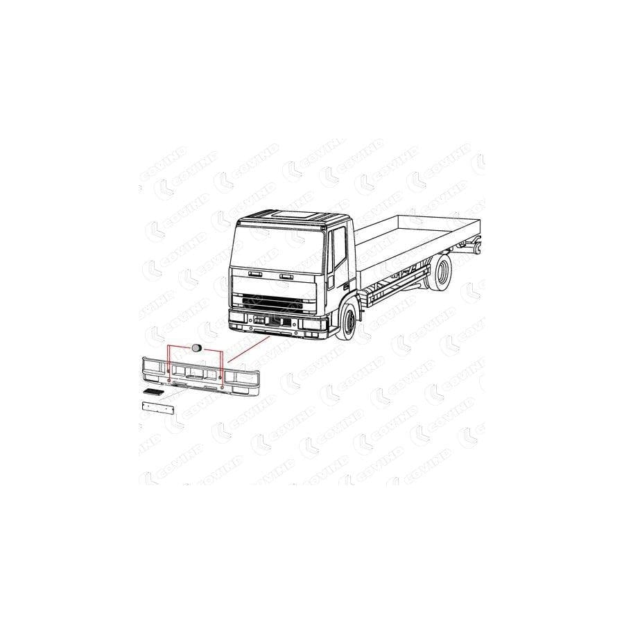 Covind 060/ 85 Cover, Bumper