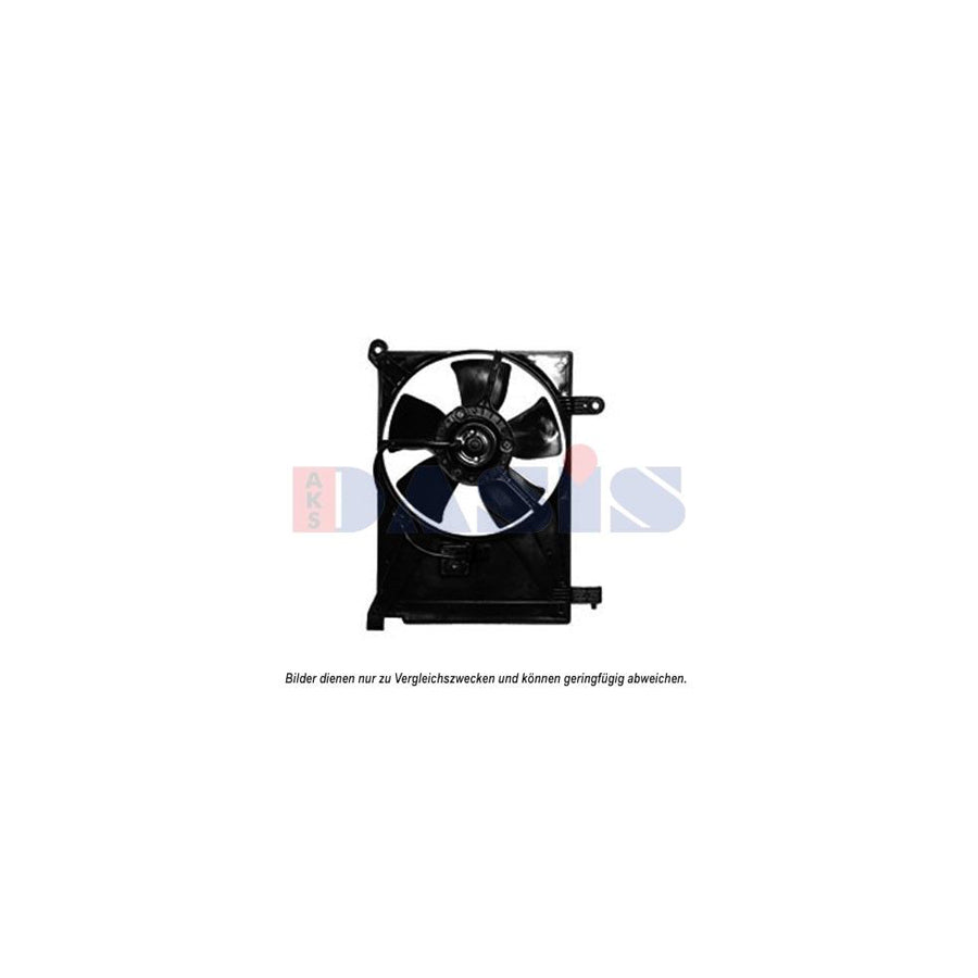 AKS Dasis 518026N Fan, Radiator for Daewoo Lanos