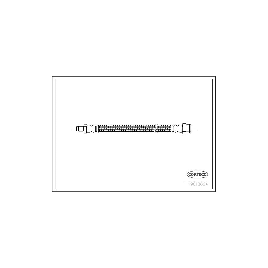 Corteco 19018664 Brake Hose