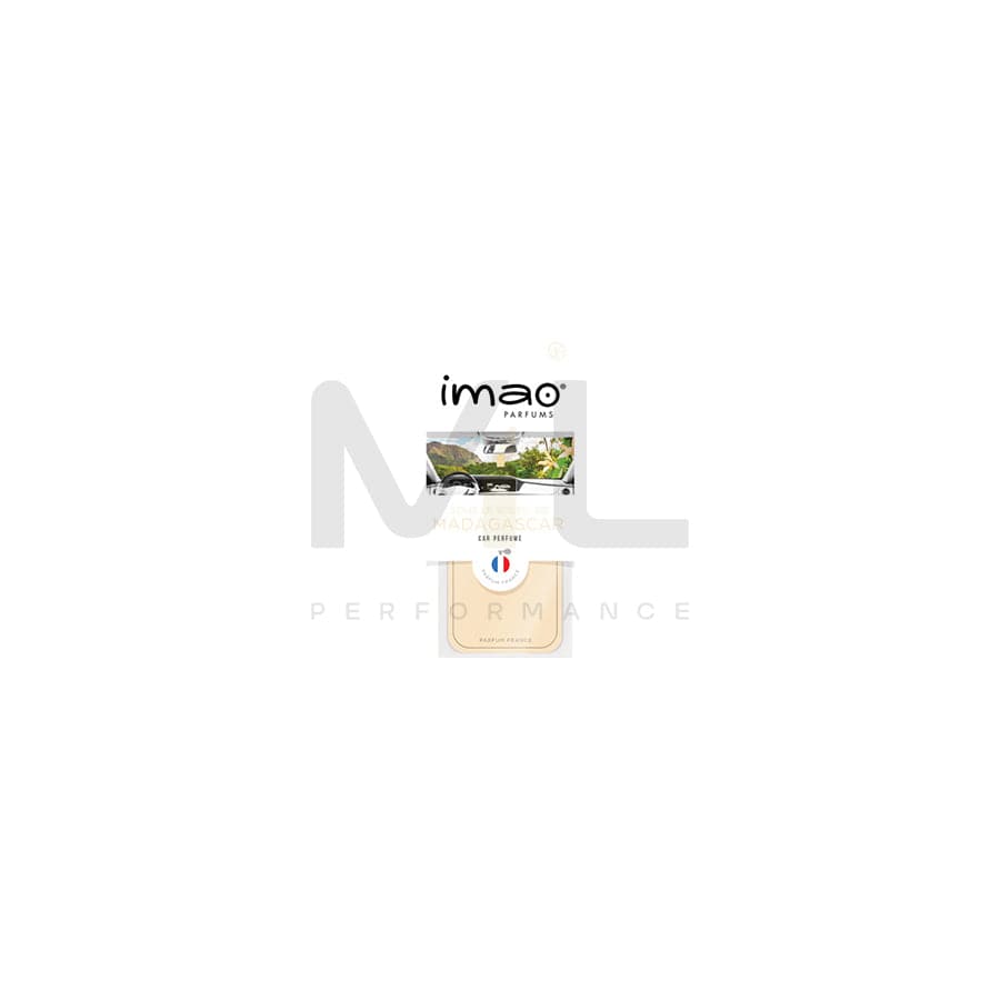 Imao 31 days, Madagascar 1710860 Car air freshener Blister Pack, Silicone, Brown