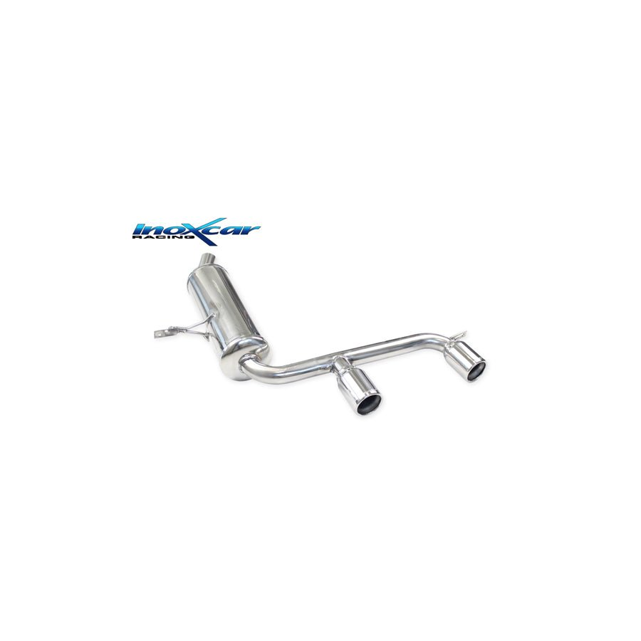 InoXcar REME.15.80 Renault Megane II Central Stainless Steel Rear Exhaust