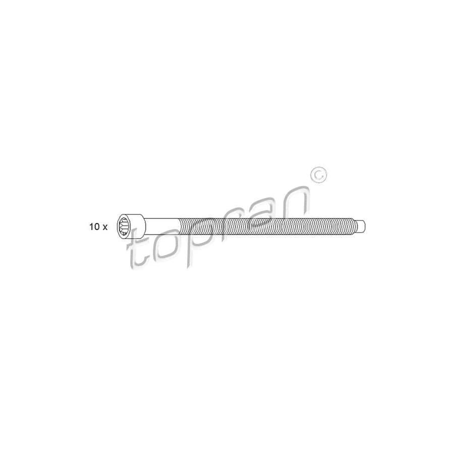Topran 700 241 Air Filter For Renault Clio