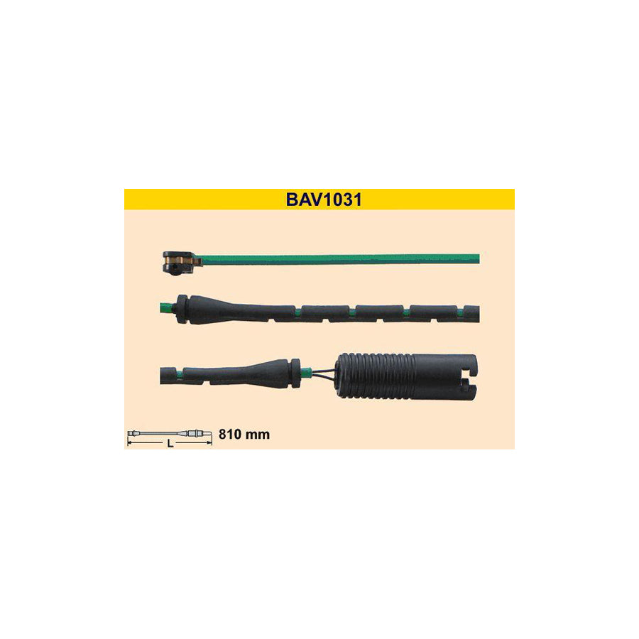 Barum Bav1031 Brake Pad Wear Sensor