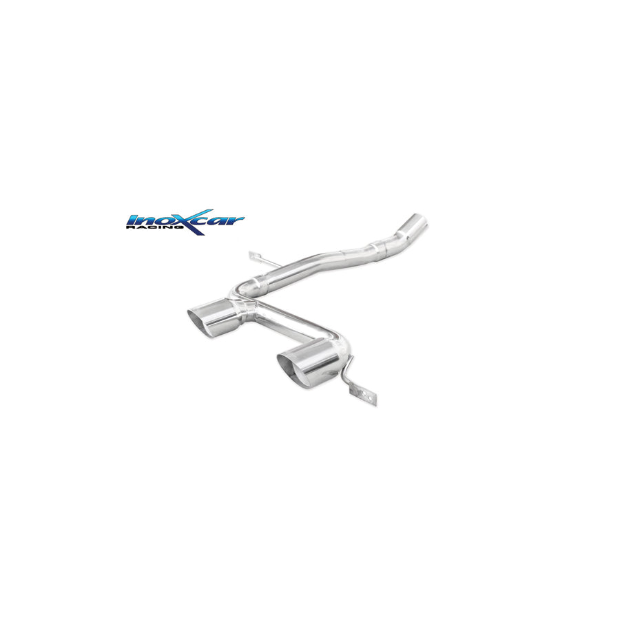 InoXcar REME.11.80R Renault Megane II Non-Resonated Rear Exhaust
