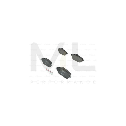Bosch 0986494937 Brake Pad Set With Anti-Squeak Plate, With Bolts/Screws, With Accessories BP1926 | ML Performance Car Parts