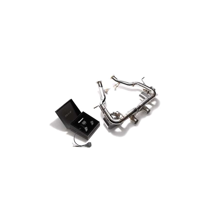 Armytrix FS458-C Stainless Steel Valvetronic Exhaust System Ferrari 458 Italia | Spider 2010-2015