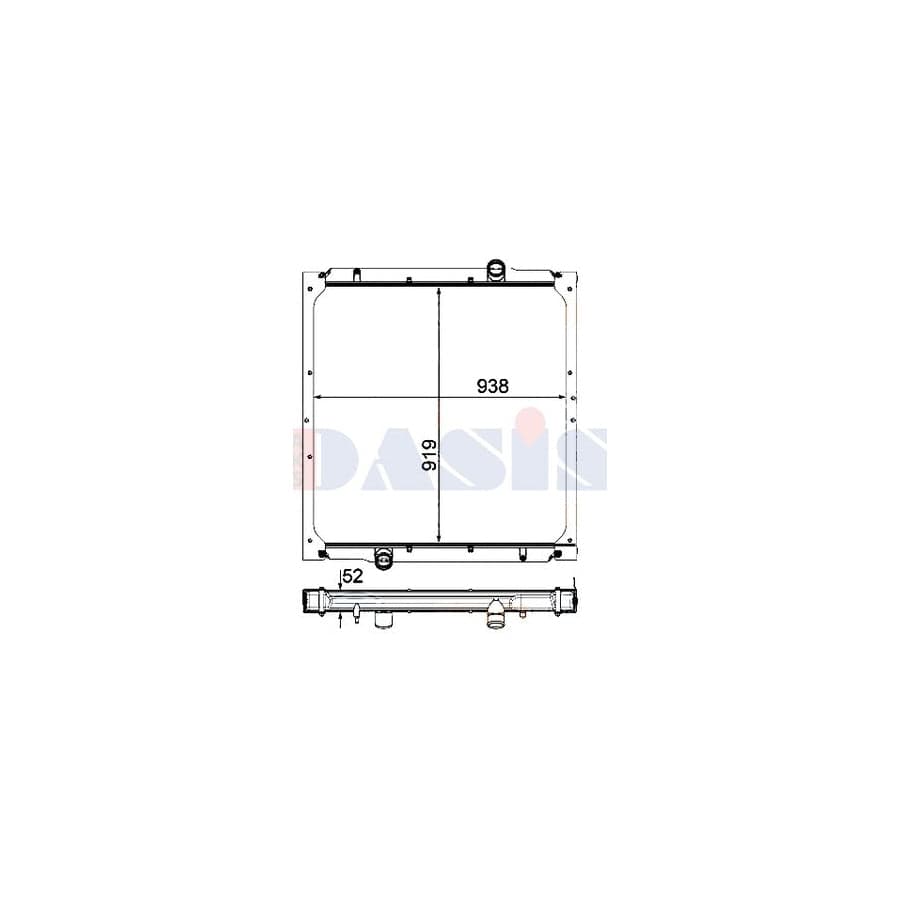 AKS Dasis 260039N Engine Radiator