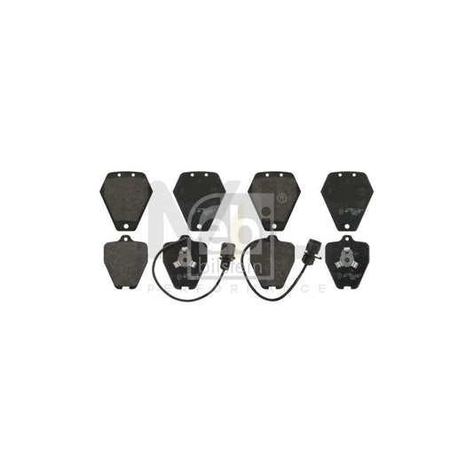 Febi Bilstein 16999 Brake Pad Set Front Axle, Incl. Wear Warning Contact