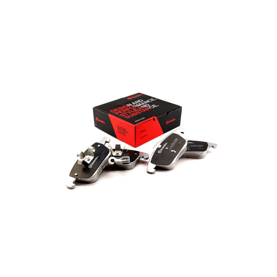Brembo 07.D435.04 Audi VW Front HP2 High Performance Brake Pad Set (Inc. A4, A5, Q3, Passat, Sharan, Tiguan) | ML Performance US Car Parts