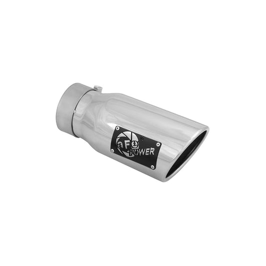  aFe 49T30401-P09 3 IN Inlet x 4 IN Outlet x 9 IN L Universal Exhaust Tip  | ML Performance US Car Parts