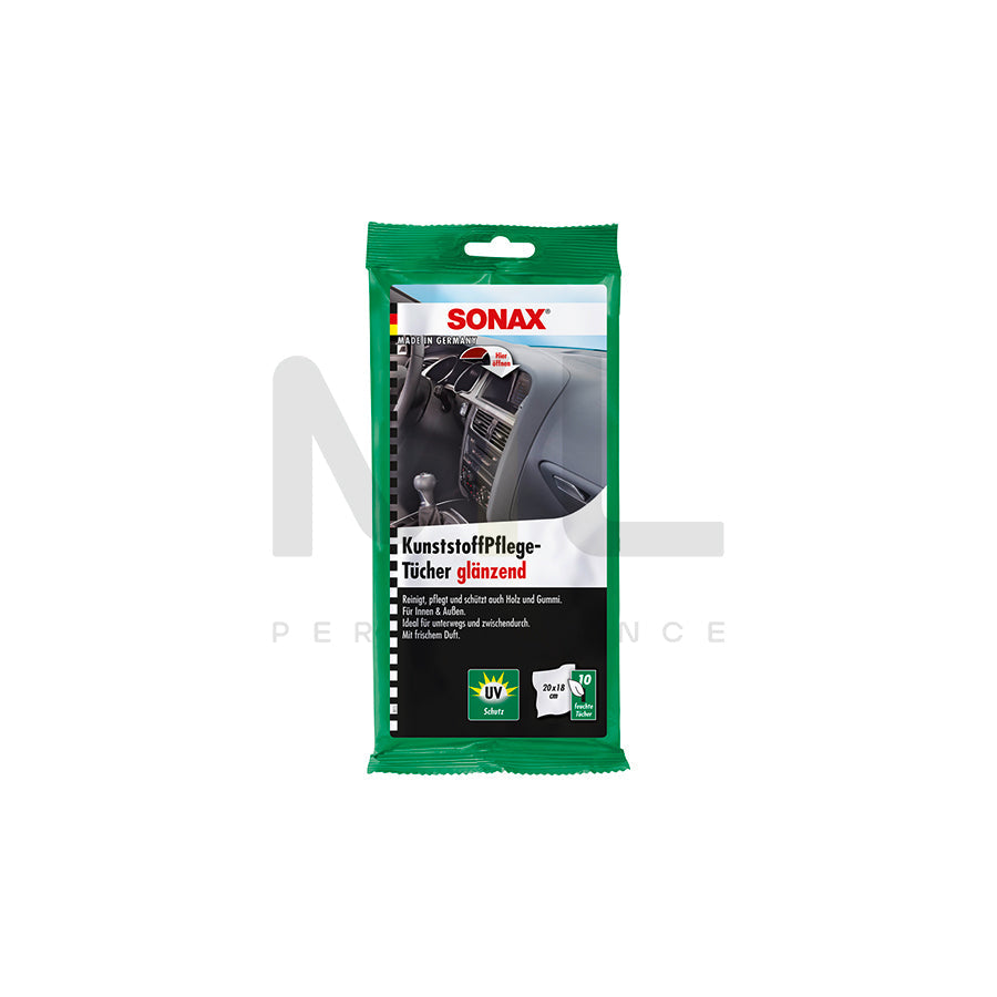 Sonax Plastic Care Wipes 10pcs.