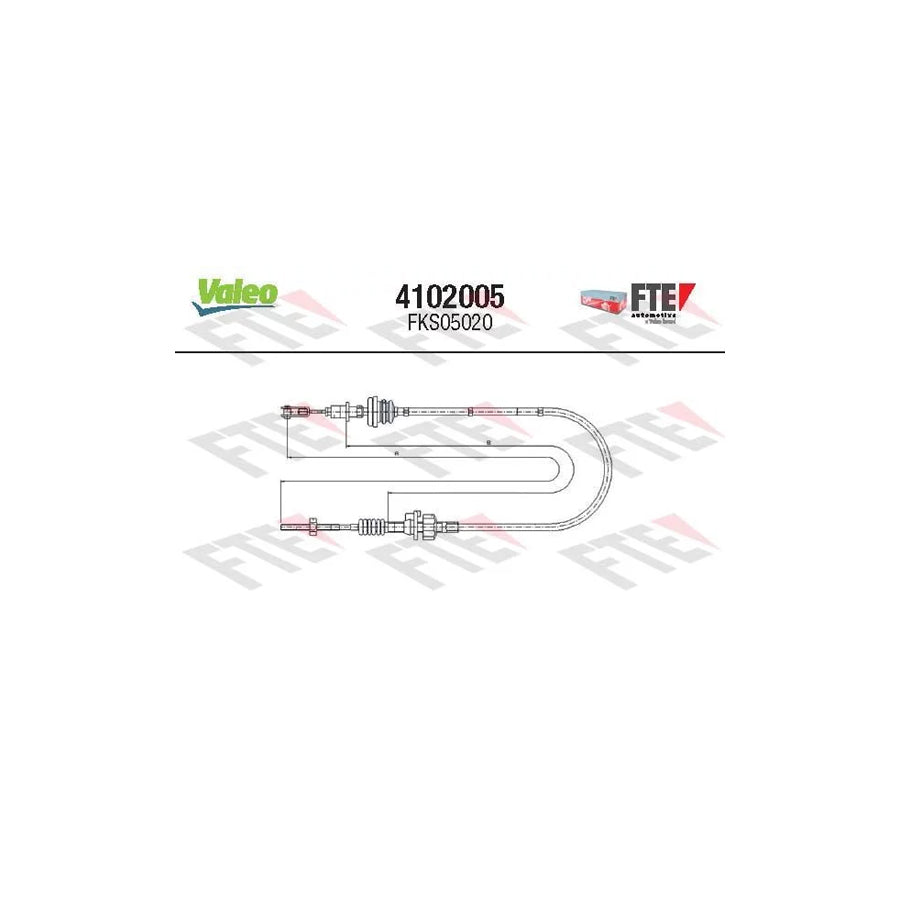 FTE 4102005 Clutch Cable