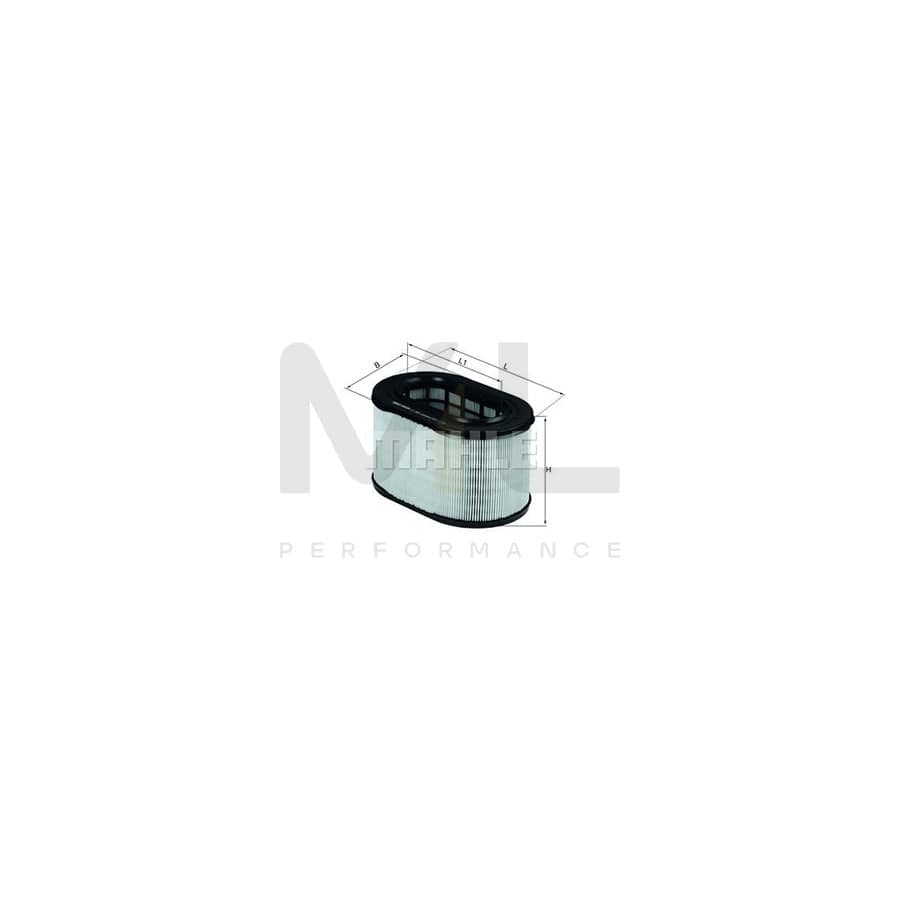 MAHLE ORIGINAL LX 669 Air Filter Filter Insert | ML Performance Car Parts