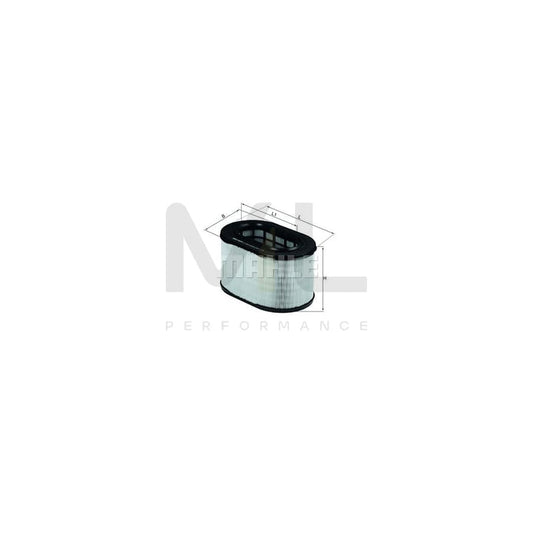 MAHLE ORIGINAL LX 669 Air Filter Filter Insert | ML Performance Car Parts