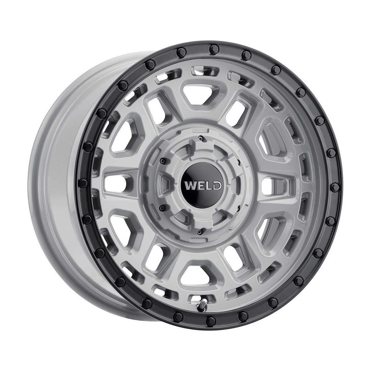 Weld W16979070501-P2 Crux W169 Wheel 17x9 5x150 ET0 BS5 Gloss Armor Gray - Satin Black