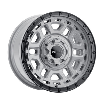 Weld W16979070501-P2 Crux W169 Wheel 17x9 5x150 ET0 BS5 Gloss Armor Gray - Satin Black