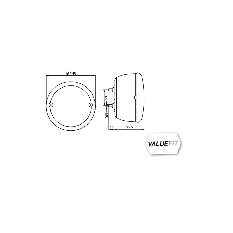 Hella 2BA 357 026-221 Indicator