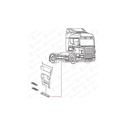 Covind Scr/242 Cover, Footboard